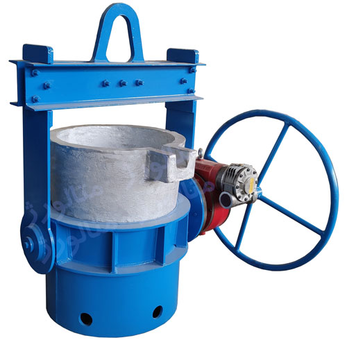 پاتیل چدنی حمل مذاب سرب